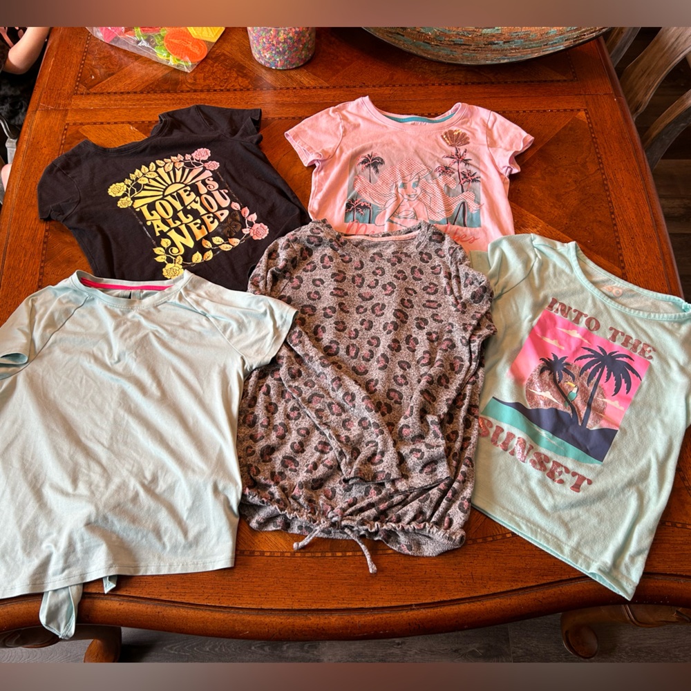 Bundle 5 Girls Shirts